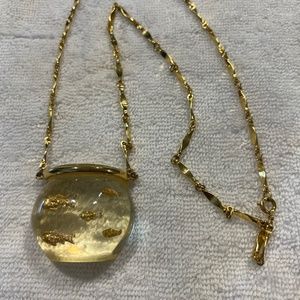 Castlecliff fishbowl necklace